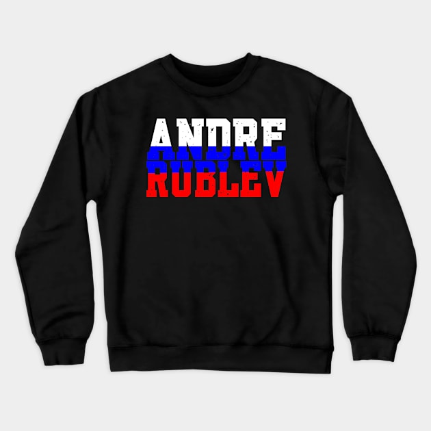 TENNIS: ANDRE RUBLEV Crewneck Sweatshirt by King Chris